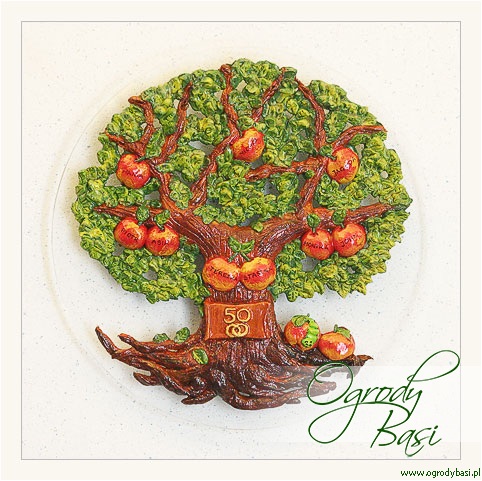 Drzewo Genealogiczne Jab�onka z robaczkiem